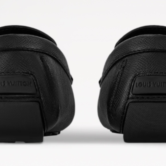 NEW Louis Vuitton Black Monte Carlo Driving Shoe/Moccasin Size 9 - Picture 6 of 14